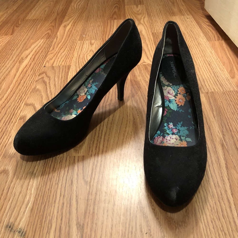 Black heels